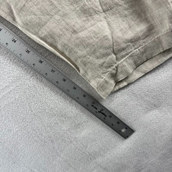 J Crew Linen Pants Men's 36 FITS 38x32 Beige Trousers Baird Mcnutt Lightweight - Picture 5 of 11